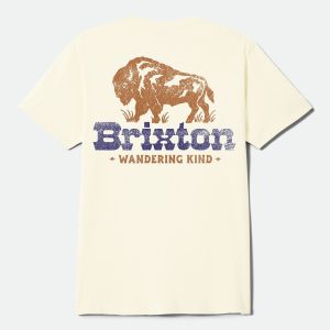 Drifter Short Sleeve Standard T-Shirt - Cream