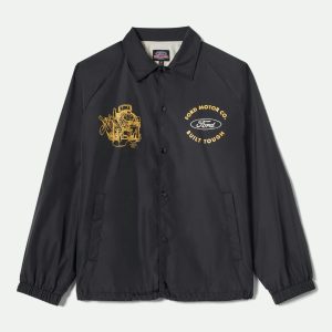Ford Built Tough Windbreaker - Burnt Rubber