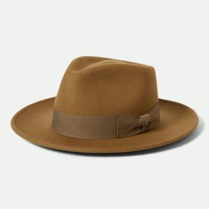 Swindle Convertabrim Fedora - Antique Bronze