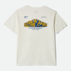 Forman S/S Standard T-Shirt - Off White Worn Wash