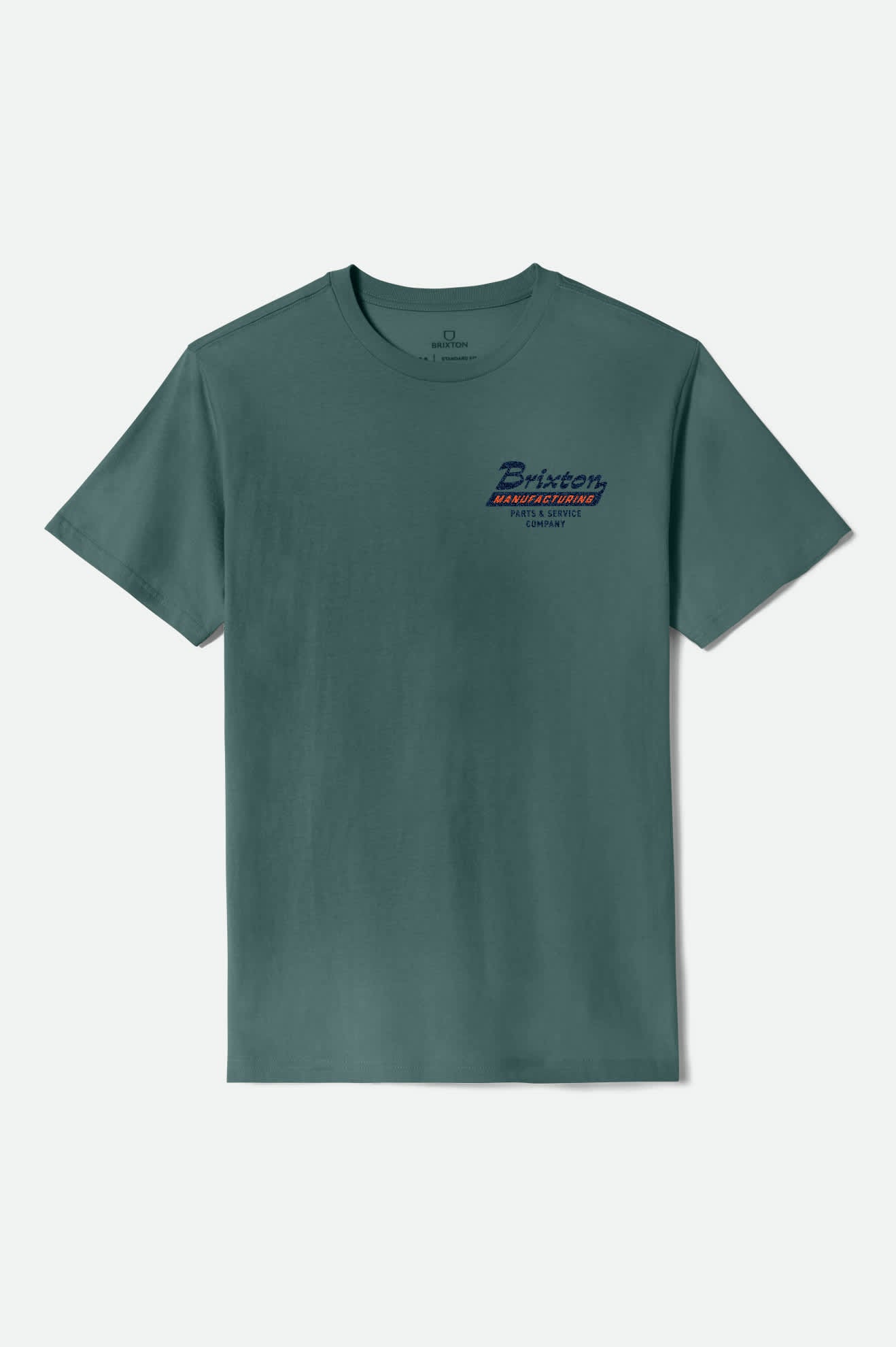 Township Short Sleeve Tailored T-Shirt - Night Sage - Image 2