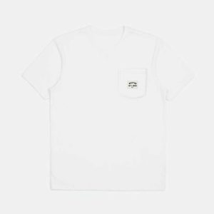 Woodburn Short Sleeve Tailored Pocket T-Shirt - White