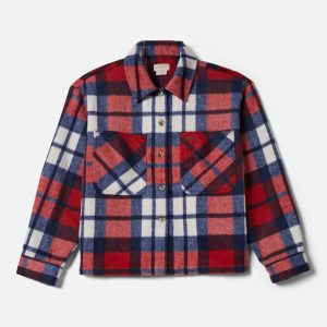 Bowery Women's Soft Brushed Flannel - Adrenaline Rush/Navy