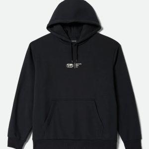 Union Relaxed Hoodie - Black