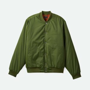 Dillinger Flight Bomber Jacket - Cypress Green