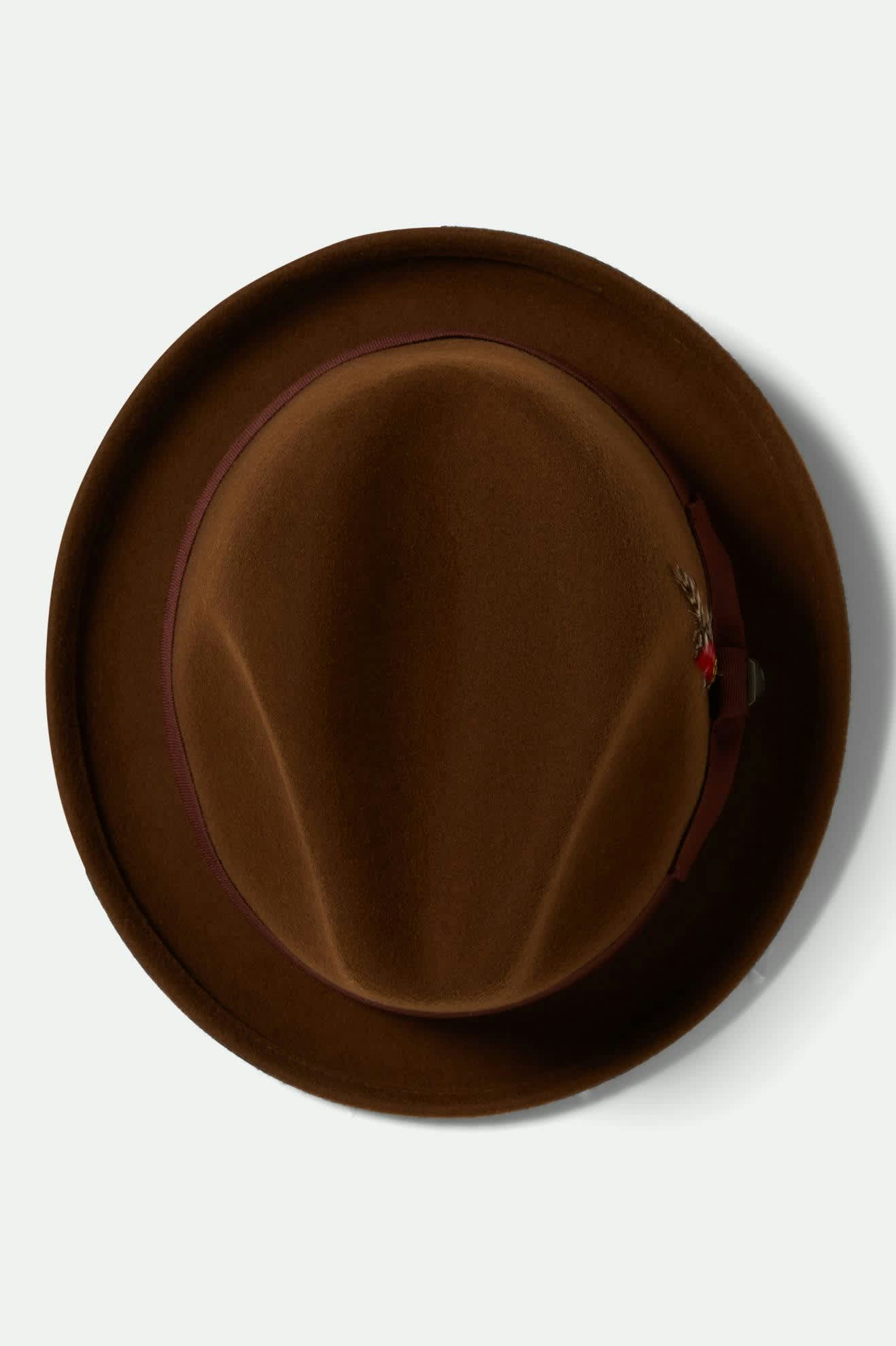 Gain Fedora - Coffee/Chestnut - Image 4