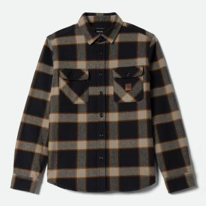 Bowery Heavyweight Flannel - Black/Cream