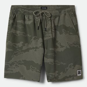 Journey Active Short - Olive Tiger Camo