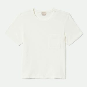 Women's Carefree Organic Garment Dye Perfect T-Shirt - Off White