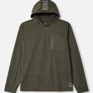 Journey Long Sleeve Sun Hoodie - Olive Tiger Camo