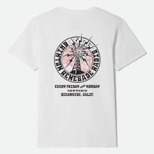 Broadcast S/S Standard T-Shirt - White