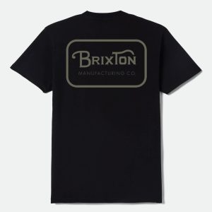 Grade Short Sleeve Standard T-Shirt - Black/Olive
