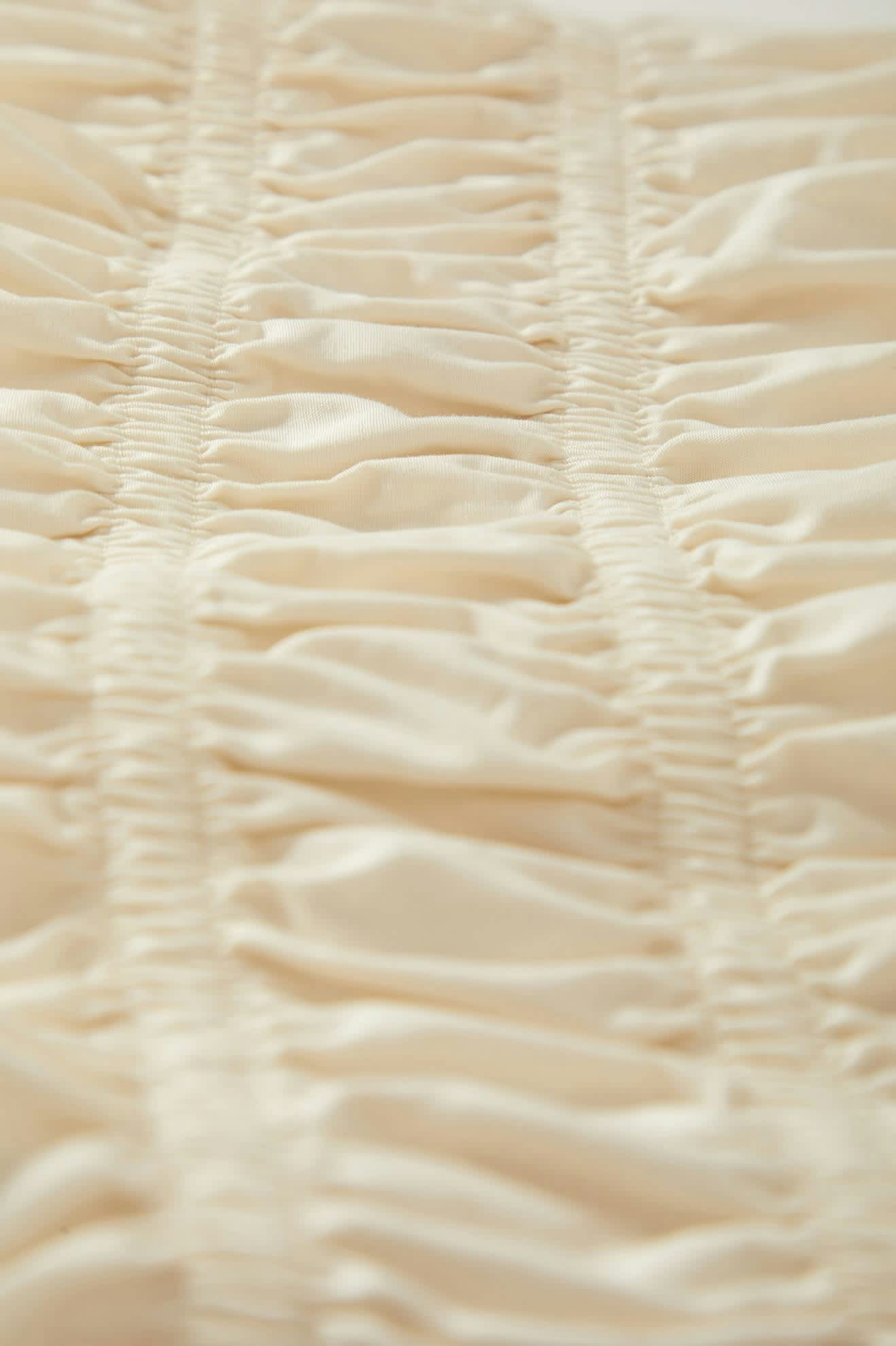 Eden Smocked Top - Off White - Image 5