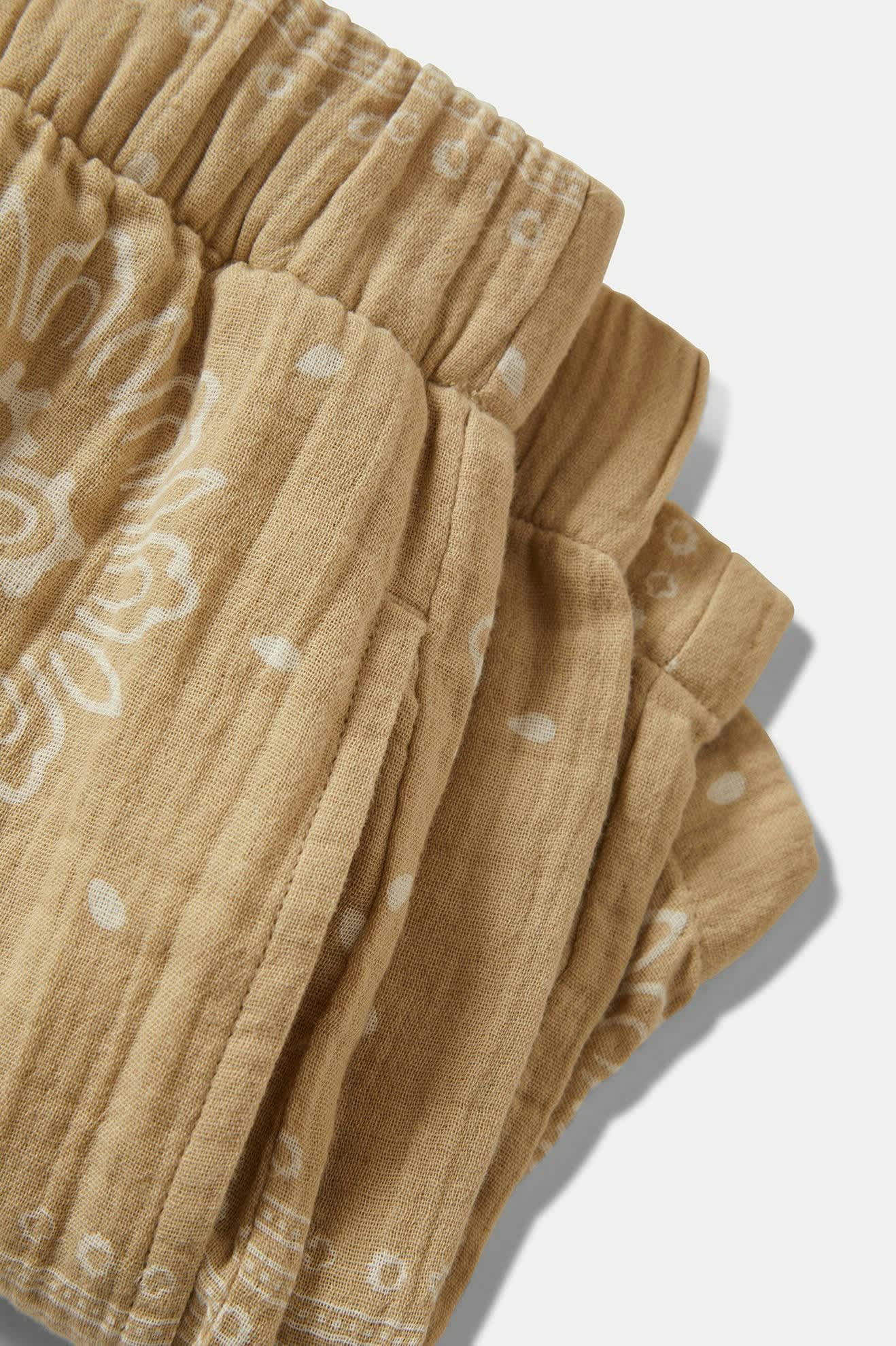 Women's Wandering Short - Pale Khaki Bandana - Image 7