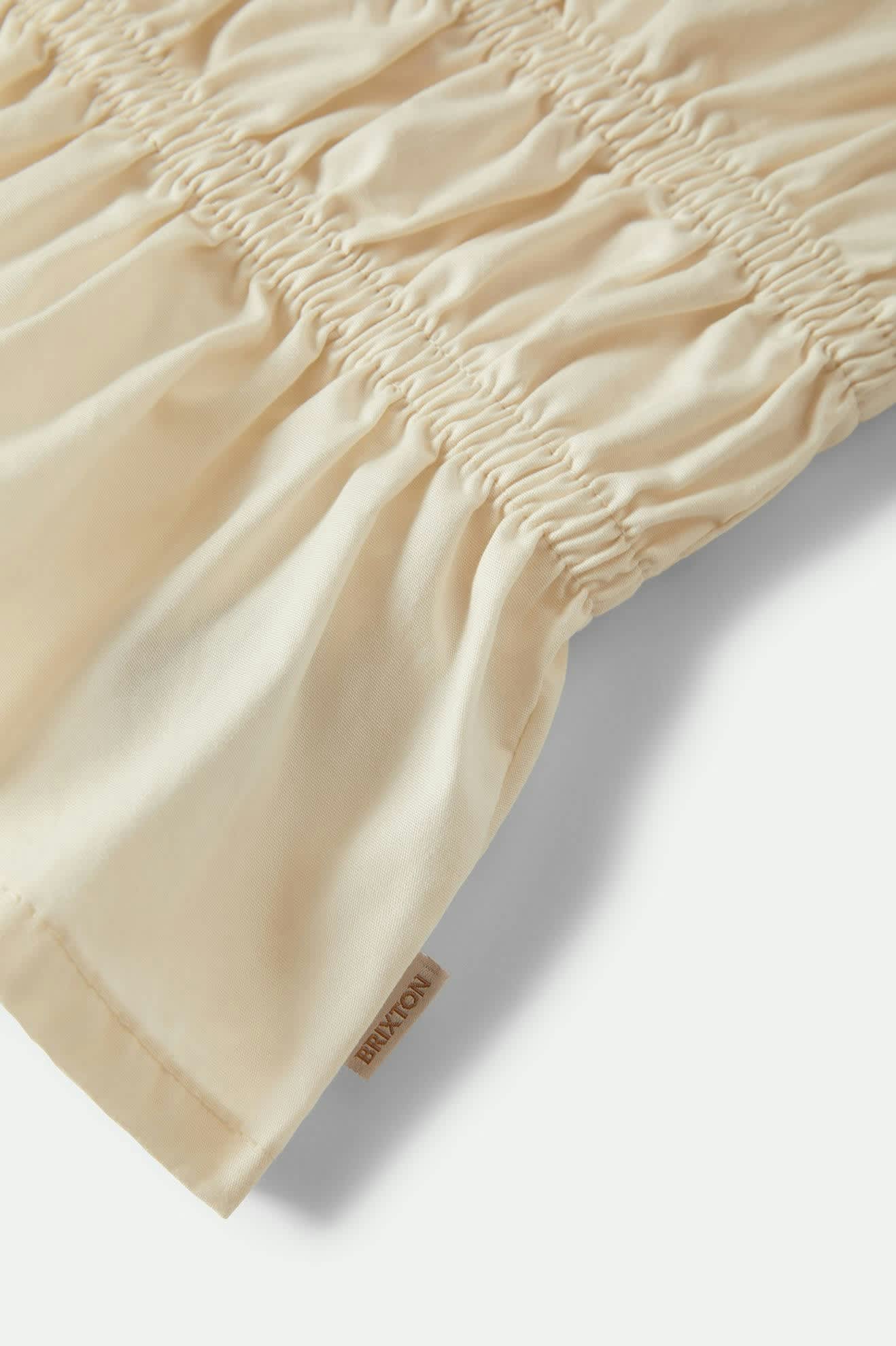 Eden Smocked Top - Off White - Image 3