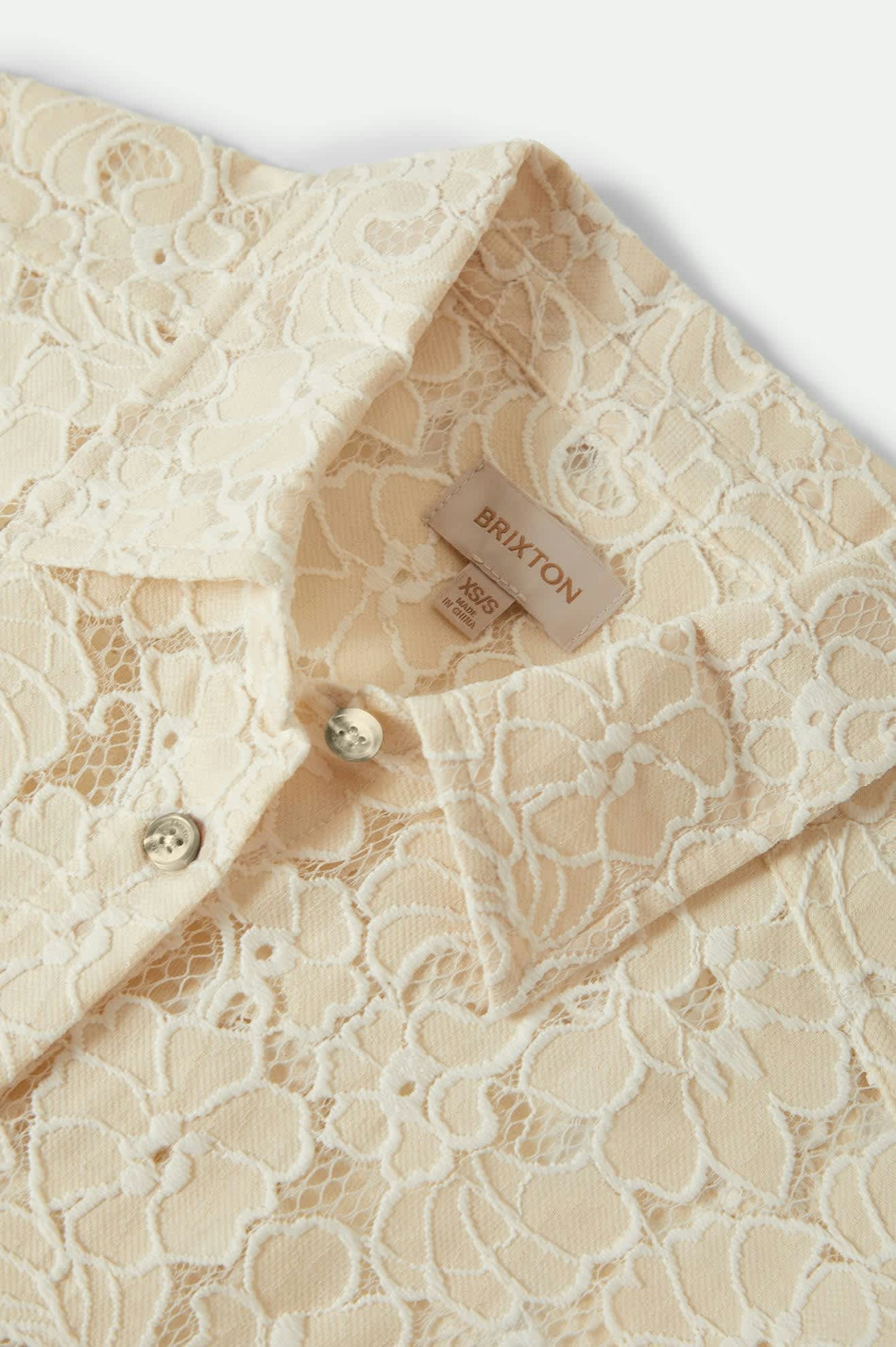 Women's East Side Boxy L/S Button Down - Whitecap - Image 2