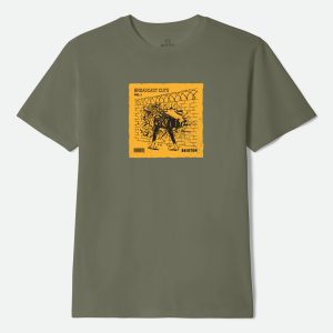 Cuts Heavyweight Relaxed T-Shirt - Olive Surplus Classic Wash