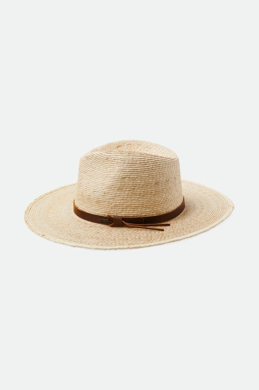 Field Proper Straw Hat - Natural/Brown - Image 2