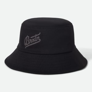 Eldon Packable Bucket Hat - Black