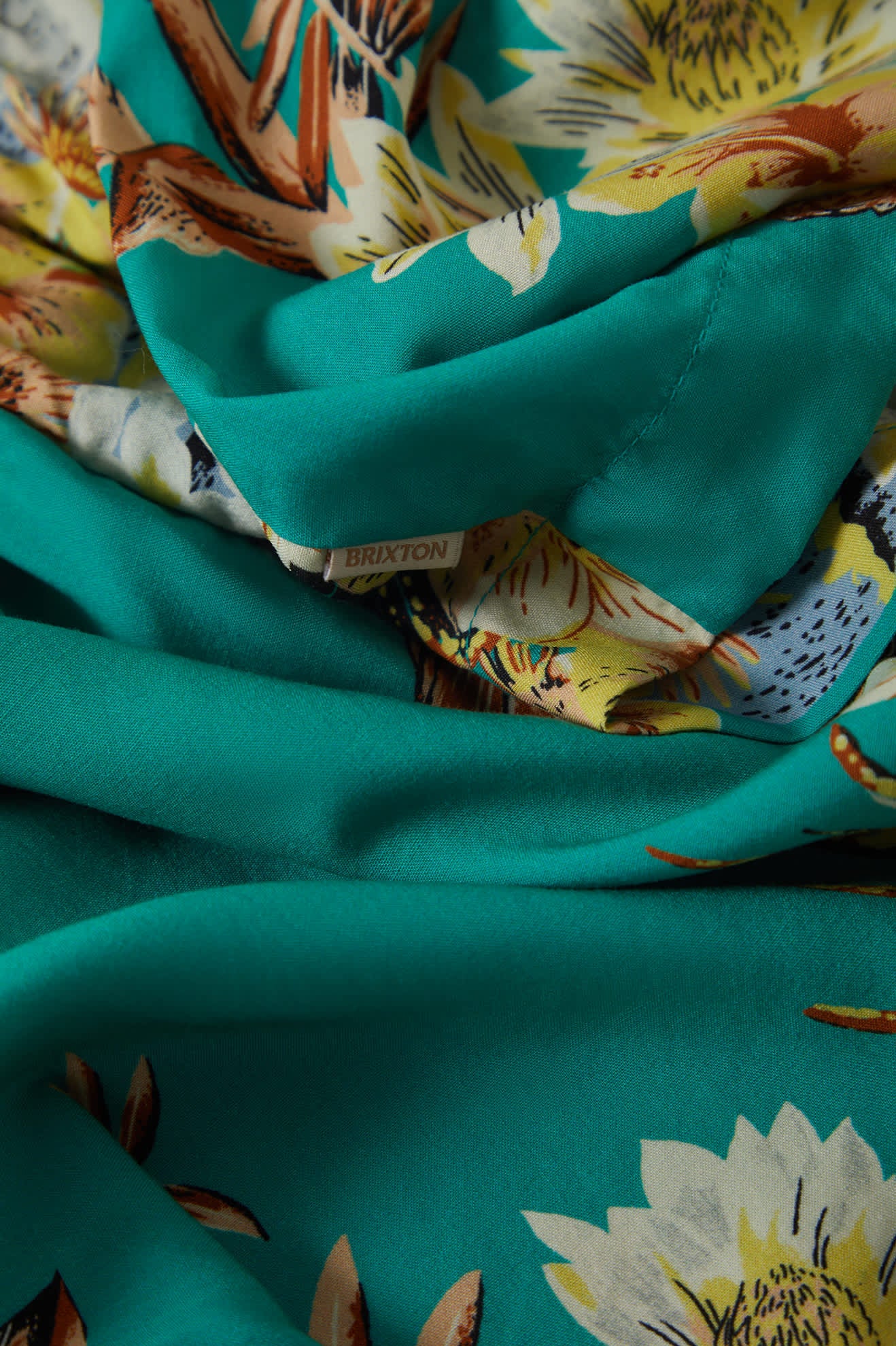 Campos Lounge Short - Retro Green Flor Campos - Image 3