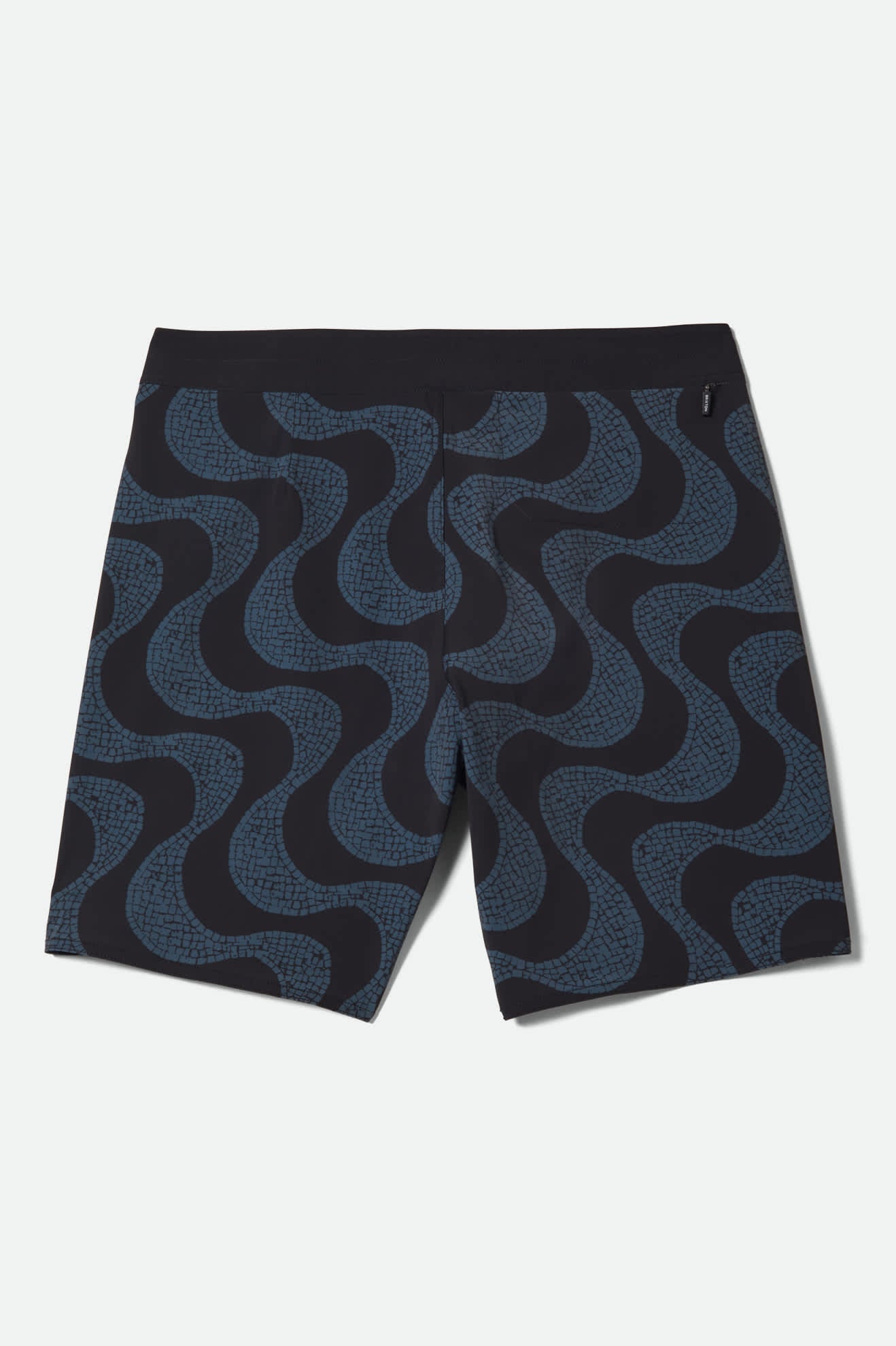 Blitz Boardshort 19 - Black/Future Grey Warped Tile - Image 9