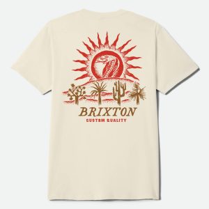 Dark Paradise Short Sleeve T-Shirt - Cream