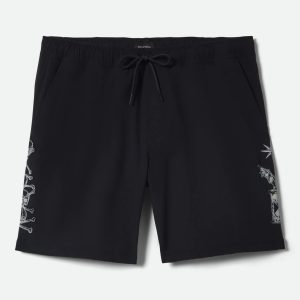 Everyday Stretch Hybrid Short 7 - Black/White