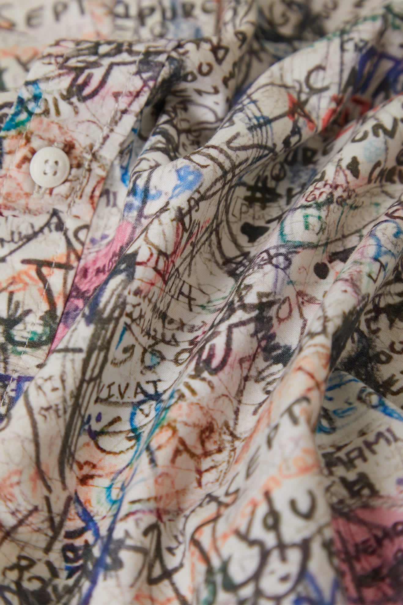 Cru Print Short Sleeve Shirt - Graffiti - Image 7
