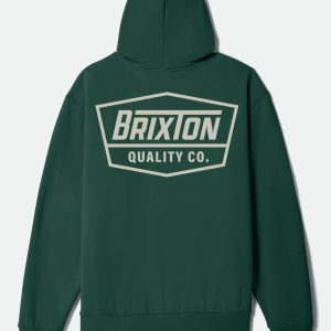 Regal Hoodie - Forest Green/Stone