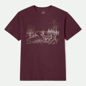 Gallop S/S Standard T-Shirt - Port Worn Wash
