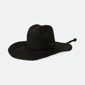 Austin Straw Cowboy Hat - Black