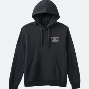 Linwood Hoodie - Black/Mallard Green/Whitecap