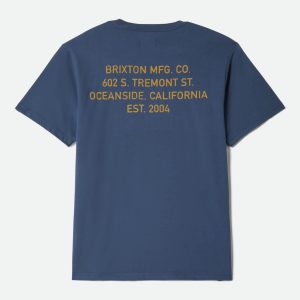 Gage S/S T-Shirt - Bering Sea Worn Wash