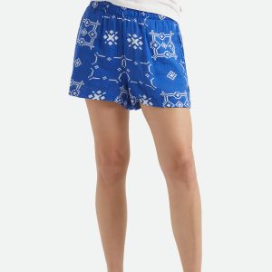 Tile Short - Sunrise Blue Tile Print