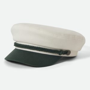 Fiddler Fisherman Cap - Primal Green/Whitecap