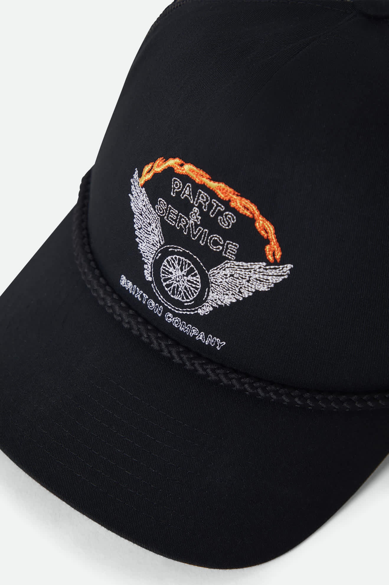 Leeway Trucker Hat - Black/Black - Image 3