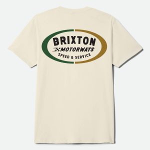 Rhett Short Sleeve T-Shirt - Cream