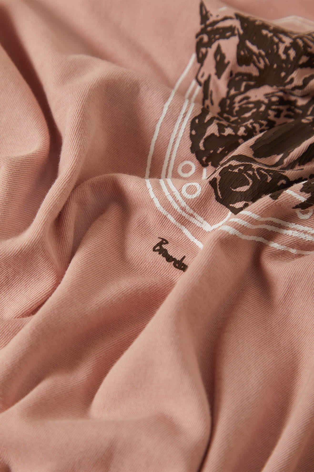 Pony Club Slim Crew T-Shirt - Silver Pink - Image 9