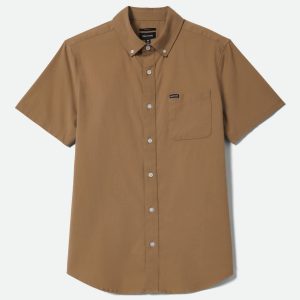 Sanford Oxford Short Sleeve Shirt - Khaki