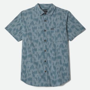 Charter Print Short Sleeve Shirt - Trooper Crackle Paint