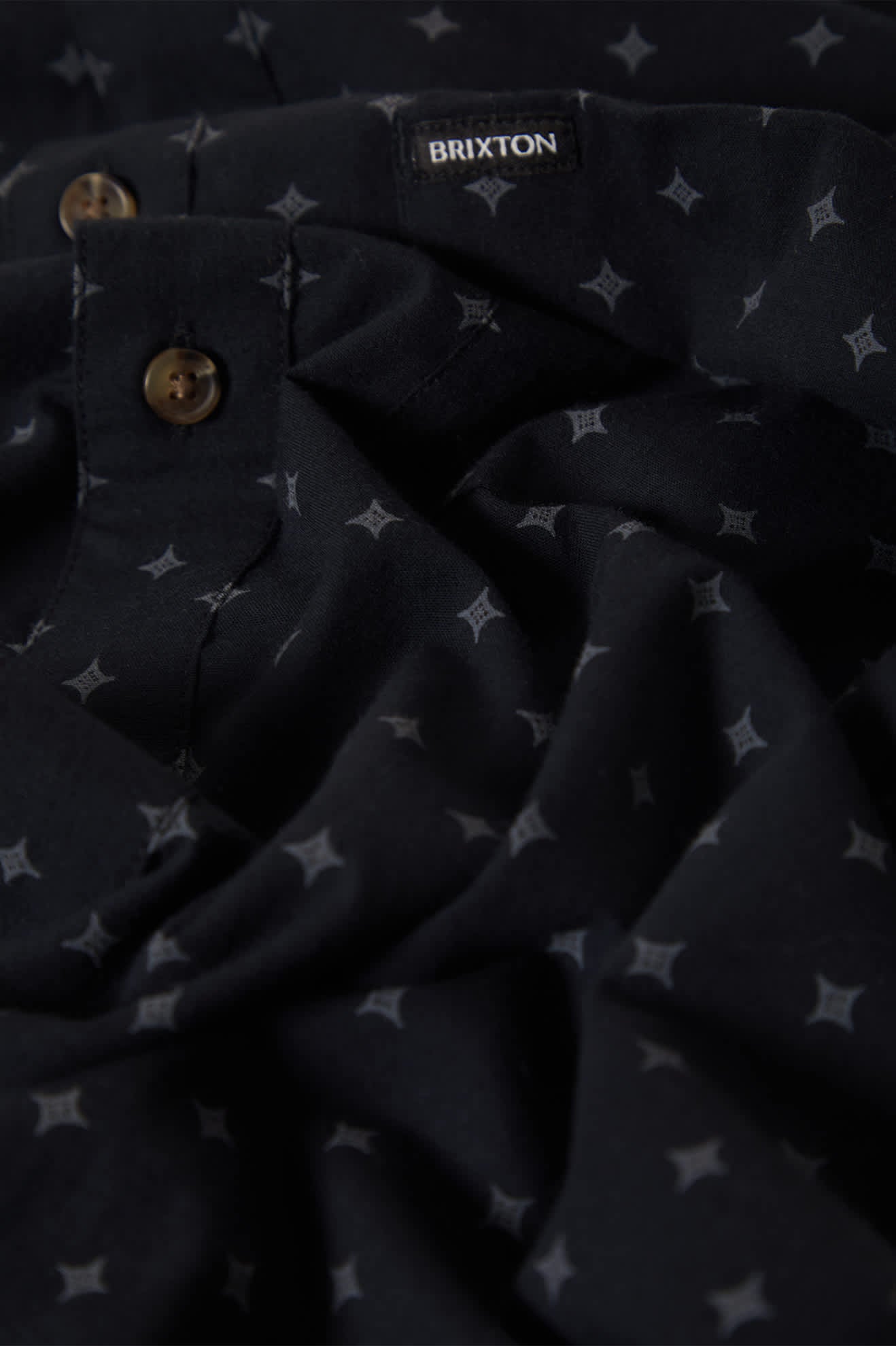 Charter Print Short Sleeve Shirt - Future Grey Diamond Tile - Image 3