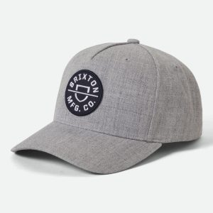Crest NetPlus Snapback - Light Heather Grey/Light Heather Grey
