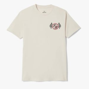 Goodyear Speedway Sleeve Standard T-Shirt - Cream