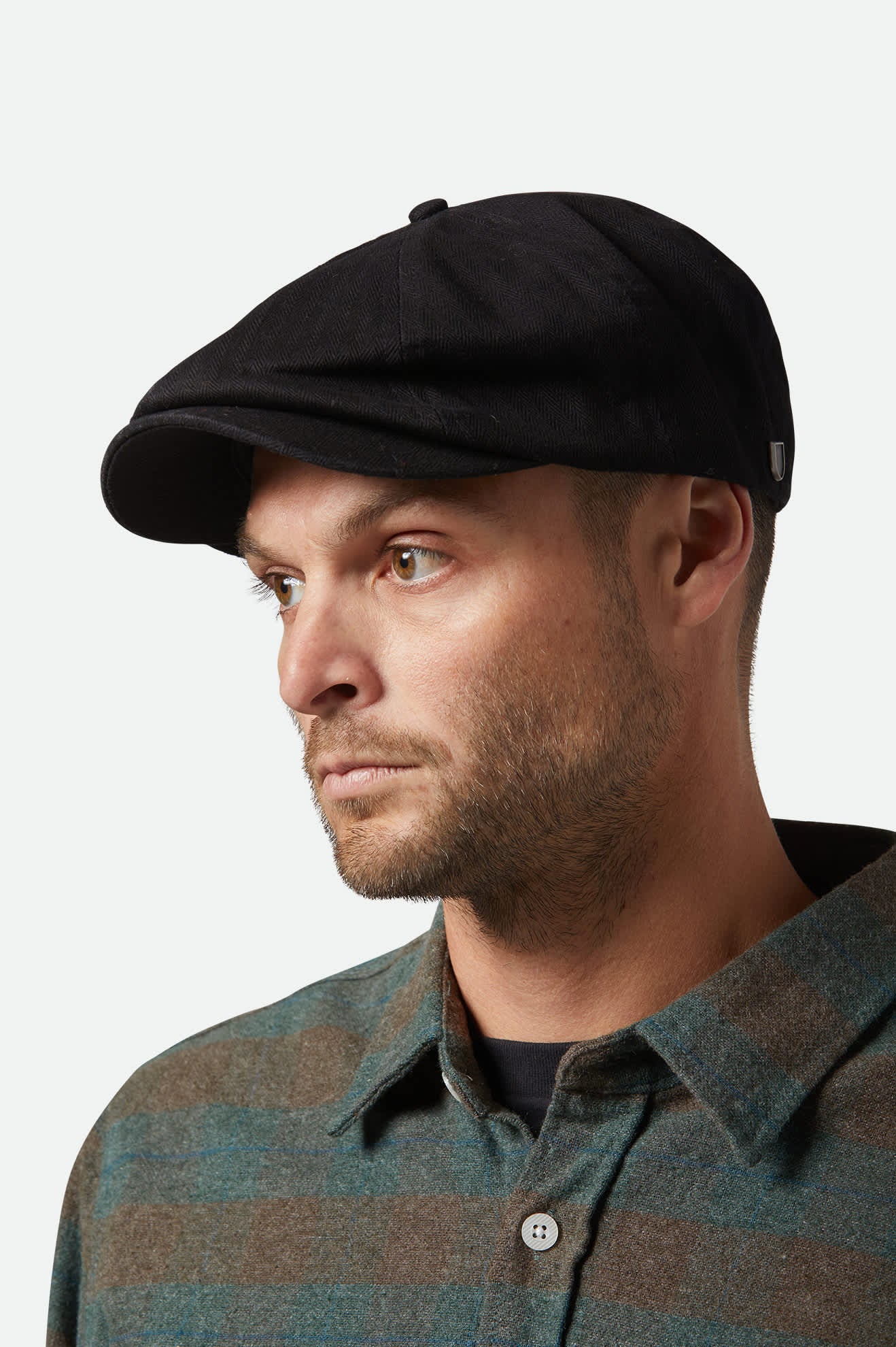 Brood Newsboy Cap - Black - Image 2