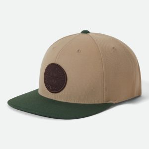 Oath III Snapback - Khaki/Primal Green