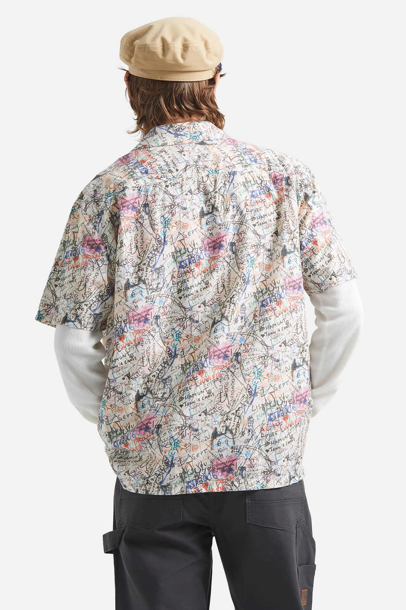 Cru Print Short Sleeve Shirt - Graffiti - Image 4