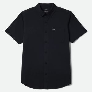 Sanford Oxford Short Sleeve Shirt - Black