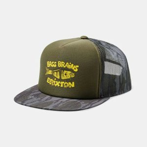 Bass Brains Bait Netplus Trucker Hat - BB Camo