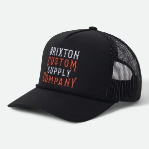 Wheaton NetPlus Trucker Hat - Black/Black