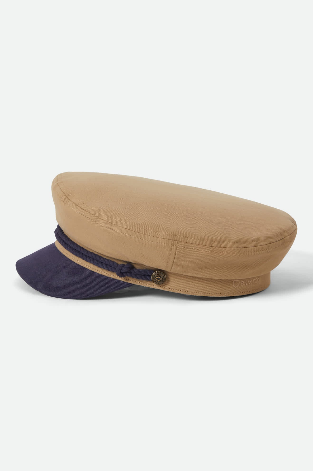 Fiddler Fisherman Cap - Sand/Washed Navy - Image 13